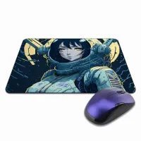 Коврик для мыши 22х18см Аниме девушка космонавт KMP534