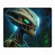 Коврик для мыши 22х18см Инопланетянин KMP542