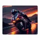 Коврик для мыши 22х18см Мотоциклист KMP551