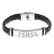 Кожаный рунический браслет Чистка и защита от негатива BSKR1-033