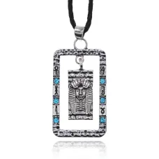 Амулет Тутанхамон на шнурке, 4х2,5см AC171