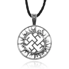 Амулет Коловрат на шнурке, 4х3см AC186