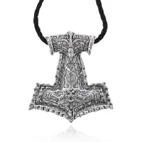 Амулет Молот Тора на шнурке, 4,5х4см AC187