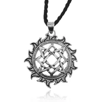 Амулет Звезда Руси на шнурке, 3,5х3см AC188