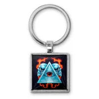 Брелок Черепа и Всевидящее Око BKG-0019