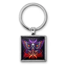 Брелок Бражник - мотылек мертвая голова BKG-0025