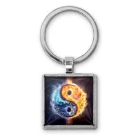 Брелок Инь-Ян стихии BKG-0029