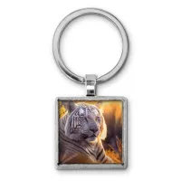 Брелок Белый тигр BKG-0052