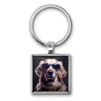 Брелок Собака в очках BKG-0057