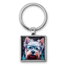 Брелок Пес в очках BKG-0071