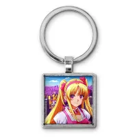 Брелок Аниме девушка BKG-0092
