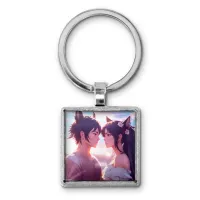 Брелок Аниме Неко Пара BKG-0099