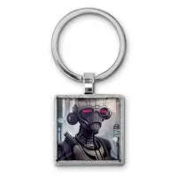 Брелок Киберпанк Робот BKG-0159