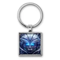 Брелок Киберпанк девушка BKG-0168