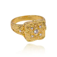 Кольцо-шкатулка Крест, размер 10 KL413-10