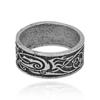 Кольцо Кельтский Дракон, размер 10 KL417-10