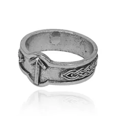 Кольцо с руной Тейваз, размер 10 KL419-02-10