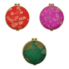 Складное зеркало Круг в ассортименте, d.7см ZE005-04