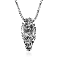 Амулет Дракон, 3х1,5см AC199