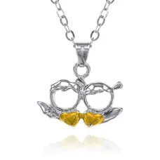 Кулон Любовь, 19х12мм BJK349