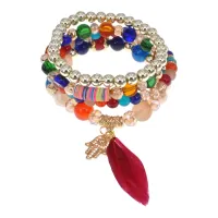 Набор из 4 браслетов Хамса BSN053