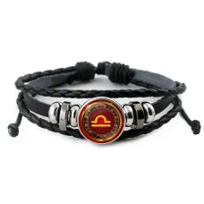 Кожаный браслет Знаки Зодиака - Весы BSK-0306