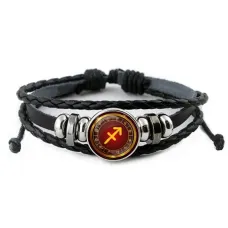Кожаный браслет Знаки Зодиака - Стрелец BSK-0308