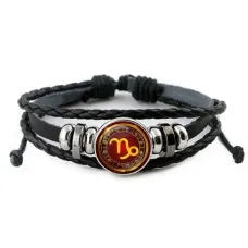 Кожаный браслет Знаки Зодиака - Козерог BSK-0309