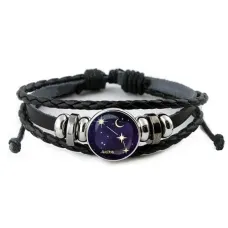 Кожаный браслет Знаки Зодиака - Овен BSK-0312