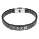 Кожаный рунический браслет Мужская сила BSKR2-002