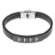 Кожаный рунический браслет Приворотное заклинание BSKR2-021