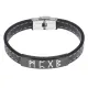 Кожаный рунический браслет Поиск настоящей любви BSKR2-024
