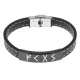 Кожаный рунический браслет Привлечение клиентов BSKR2-028