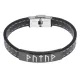 Кожаный рунический браслет Выход из депрессии BSKR2-031