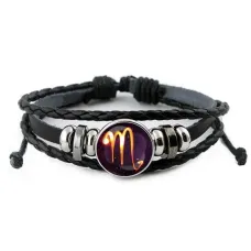 Кожаный браслет Знаки Зодиака - Скорпион BSK-0331