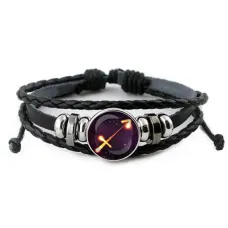 Кожаный браслет Знаки Зодиака - Стрелец BSK-0332