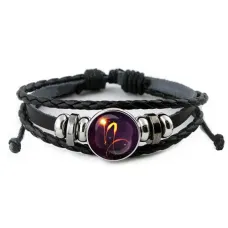 Кожаный браслет Знаки Зодиака - Козерог BSK-0333