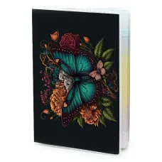 Обложка для паспорта ПВХ Бабочка MOB134