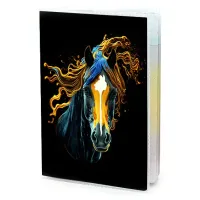 Обложка для паспорта ПВХ Лошадь MOB137