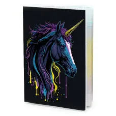Обложка для паспорта ПВХ Единорог MOB138