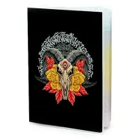 Обложка для паспорта ПВХ Череп козла MOB139