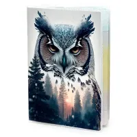 Обложка для паспорта ПВХ Филин MOB190