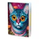 Обложка для паспорта ПВХ Кошка MOB205