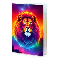 Обложка для паспорта ПВХ Лев MOB220