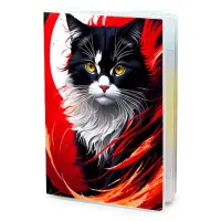 Обложка для паспорта ПВХ Кот MOB221