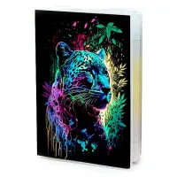 Обложка для паспорта ПВХ Леопард MOB223