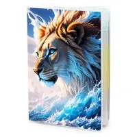 Обложка для паспорта ПВХ Лев MOB224