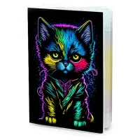 Обложка для паспорта ПВХ Котенок MOB250