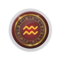 Акриловый магнит Знаки Зодиака - Водолей MAF0310