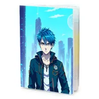 Обложка для паспорта ПВХ Аниме парень MOB293